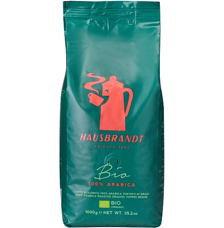 Кофе HAUSBRANDT BIO Arabica в зернах 1000г 