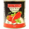 Помидоры CASA RINALDI очищенные в томатном соке с базиликом 3кг 