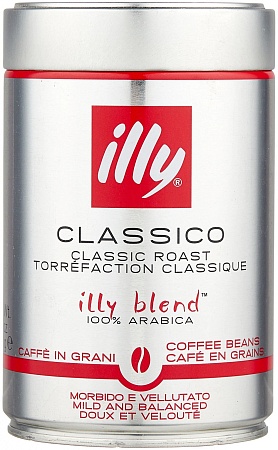 Кофе ILLY зерновой средней обжарки 250г 