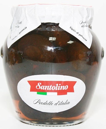 Маслины SANTOLINO гигант с косточкой 314мл 
