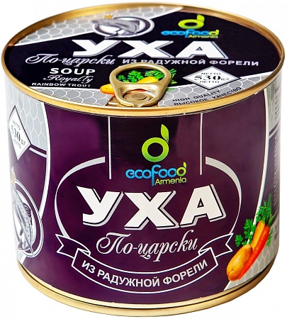 Суп ECOFOOD Уха из радужной форели по-царски 530г 