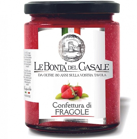 Конфитюр LE BONTA DEL CASALE из клубники 340г 