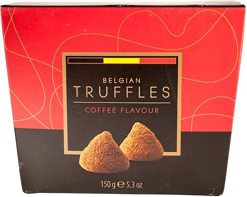 Трюфели BELGIAN TRUFFLES со вкусом кофе 150г Трюфели BELGIAN TRUFFLES со вкусом кофе 150г