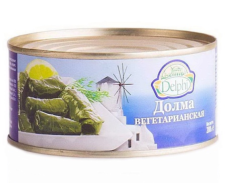 Долма DELPHI вегетарианская 280г 