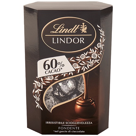 Конфеты LINDT LINDOR 60% 200г 