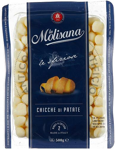Макароны LA MOLISANA Картофельные ньокки (клёцки мелкие) 500г Макароны LA MOLISANA Картофельные ньокки (клёцки мелкие) 500г