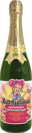 Шампанское ВОЛШЕБНОЕ детское Малиново-барбарисовый 750мл 