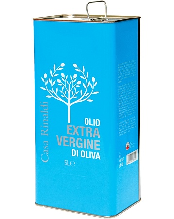 Масло CASA RINALDI оливковое нерафинированное фильтрованное Extra Vergine 5л 