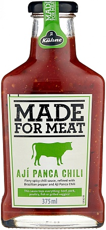 Соус KUHNE Made for Meat томатный с перцем Чили и кинзой 375мл 