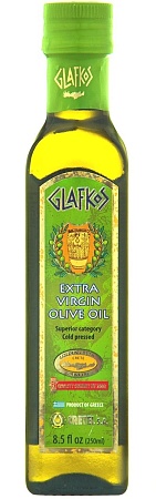 Масло оливковое GLAFKOS EVOO AC &lt; 0,1-0,8 250мл 
