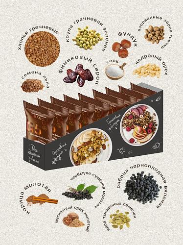 Гранола-мюсли Granola.Lab "Гречневая формула" Granola G5 60г Гранола-мюсли Granola.Lab "Гречневая формула" Granola G5 60г