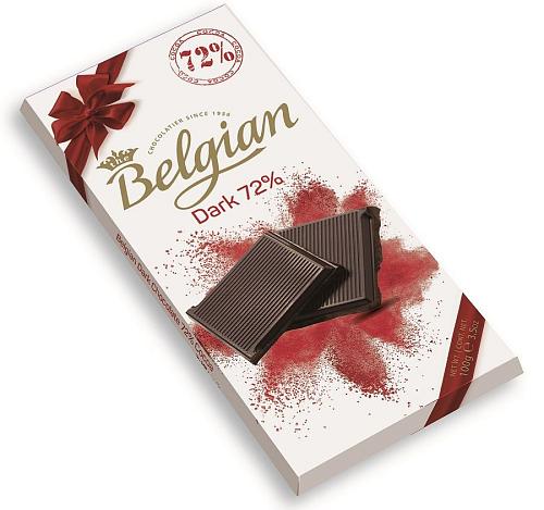 Шоколад The Belgian Горький (какао 72%) 100г Шоколад The Belgian Горький (какао 72%) 100г