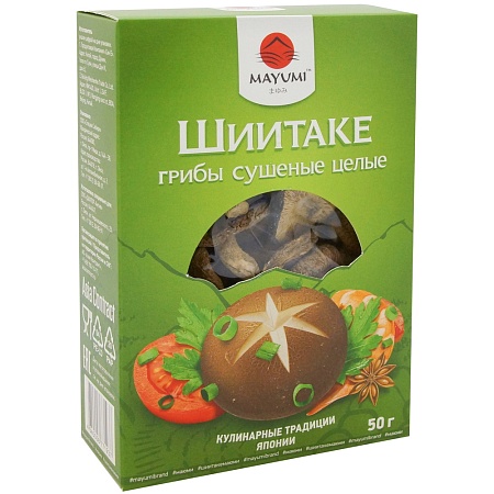 Грибы MAYUMI Шиитаке 50г 