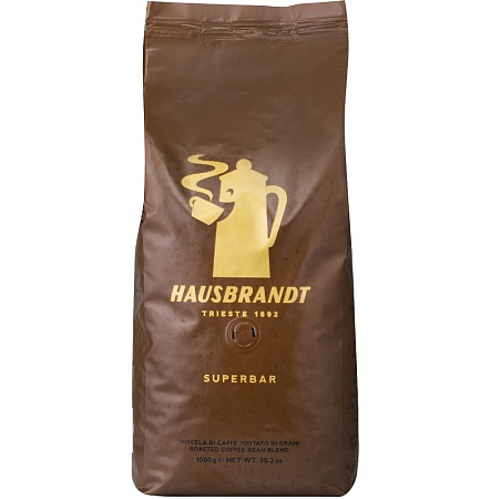 Кофе HAUSBRANDT Superbar в зернах 1000г 