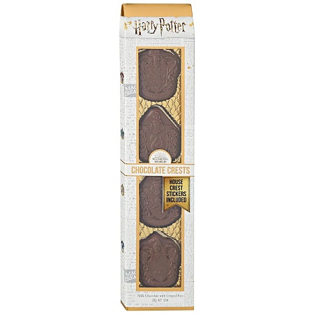 Шоколад JELLY BELLY Harry Potter фигурный эмблемы факультетов Хогвартса 28г 
