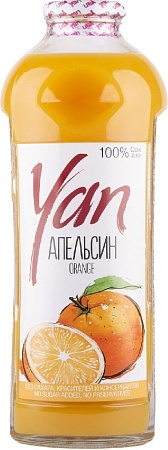 Сок YAN Апельсиновый восстановленный 930мл 