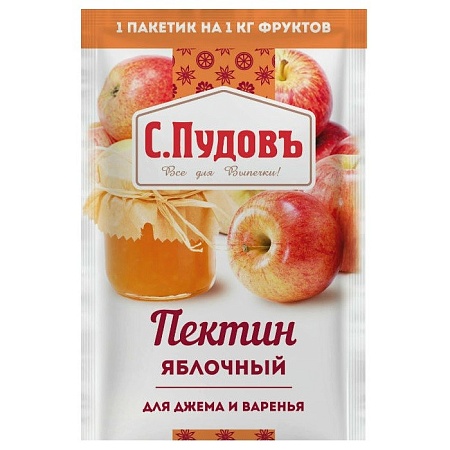 Пектин С.Пудовъ яблочный для джема и варенья 10г 