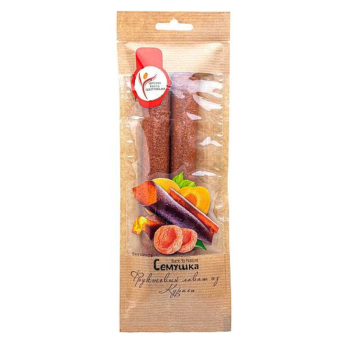 Пастила СЕМУШКА Курага Фруктовый лаваш 80г Пастила СЕМУШКА Курага Фруктовый лаваш 80г