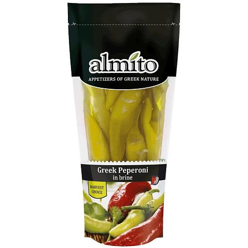 Перец ALMITO зеленый пеперони 250мл Перец ALMITO зеленый пеперони 250мл