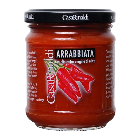 Соус CASA RINALDI томатный Аррабьята пикантный 190г 