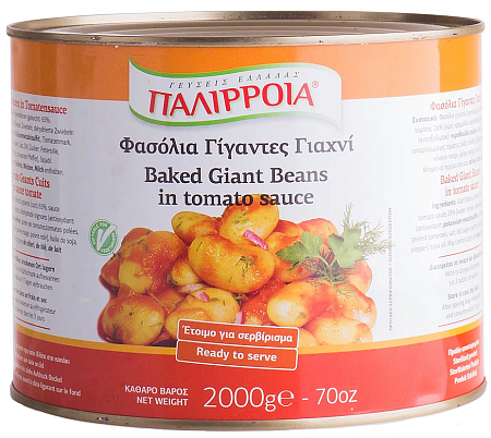 Фасоль PALIRRIA печеная в томатном соусе 2кг 