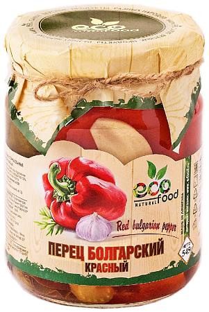 Перец ECOFOOD болгарский красный 545г 