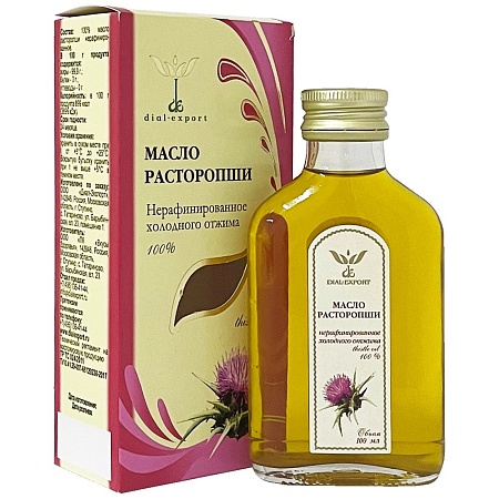 Масло DIAL-EXPORT Расторопши 100мл 