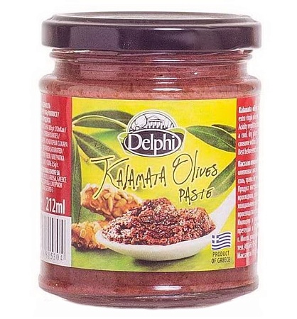 Паста DELPHI из оливок Каламата 190г 