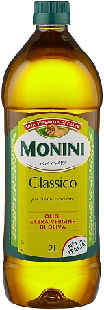 Масло MONINI оливковое Classico Extra Virgin 2л 