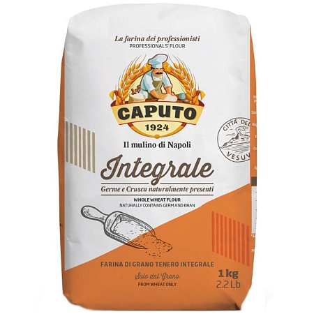 Мука Antimo CAPUTO из мягких сортов пшеницы Integrale &quot;00&quot; 1кг 