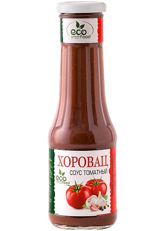 Соус ECOFOOD Хоровац томатный 330г 