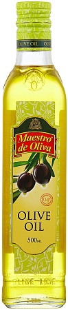 Масло MAESTRO DE OLIVA оливковое 100% 500мл 