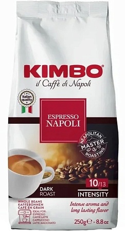 Кофе KIMBO зерно ESPRESSO NAPOLETANO 250г 