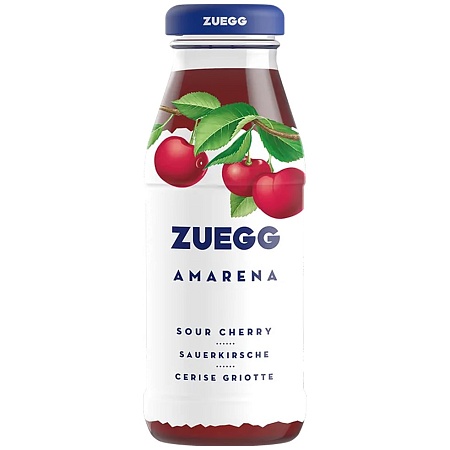 Напиток ZUEGG Bar AMARENA сокосодержащий - Вишня 200мл 