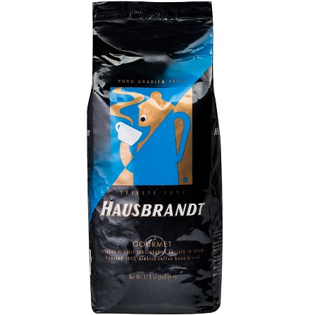 Кофе HAUSBRANDT Gourmet в зернах 500г 