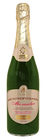 Шампанское ABSOLUTE NATURE безалкогольное Малиновое 750мл 
