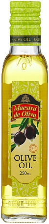 Масло MAESTRO DE OLIVA оливковое 100% 250мл 