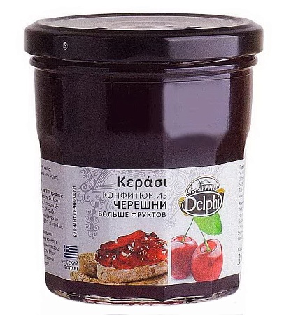 Конфитюр DELPHI из черешни 370г 