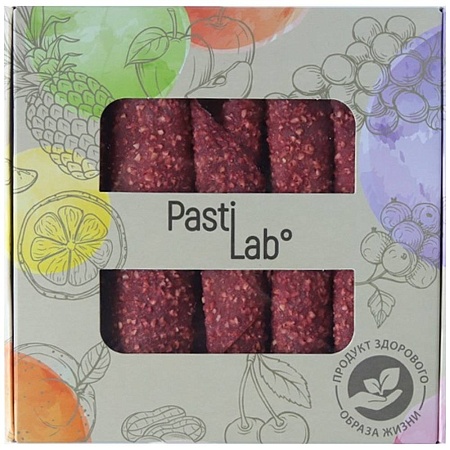 Пастила PastiLab Медовая Вишневая с арахисом 210г 