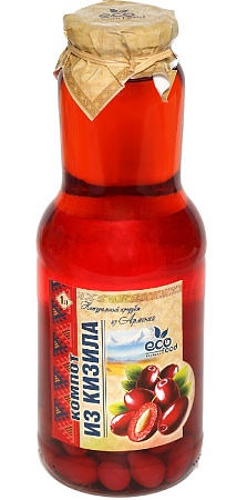 Компот ECOFOOD из кизила 1л 
