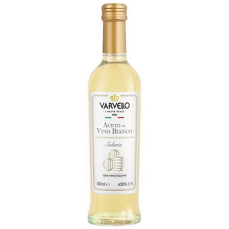 Уксус VARVELLO винный белый 100% Итальяно 7,1% 500мл 