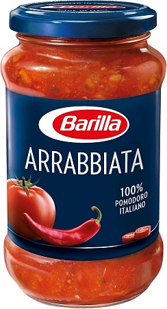 Соус BARILLA Arrabbiato томатный с перцем чили 400г 