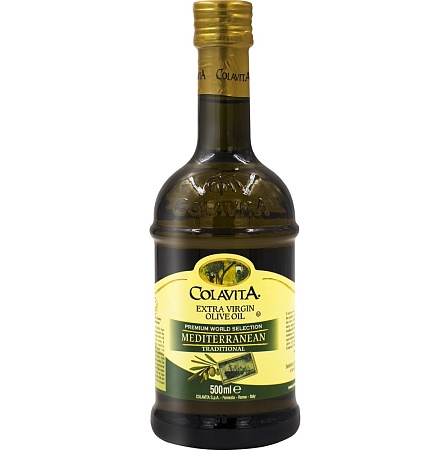 Масло COLAVITA оливковое нерафинированное E.V. &quot;Mediterranean&quot; 500мл 