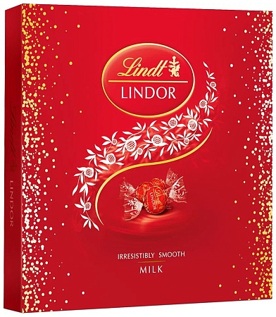 Конфеты LINDT LINDOR Молочный 275г 