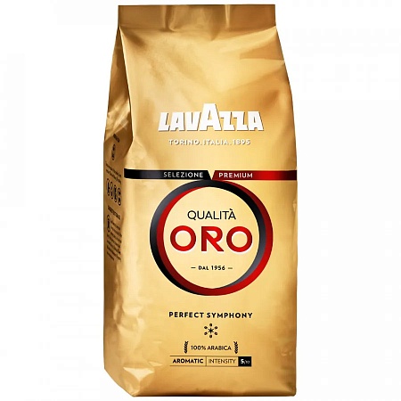 Кофе LAVAZZA Qualita ORO в зернах 500г 