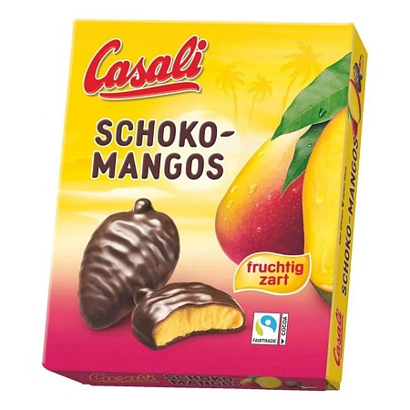 Cуфле CASALI Манго в шоколадной глазури Schoko-Mangos 150г 
