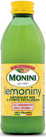 Сок MONINI из сицилийского лимона 100% 240мл 