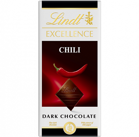 Шоколад LINDT EXCELLENCE Темный с Чили 100г 