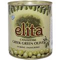 Оливки ELITA Греческие без косточки Colossal 121-140 850мл Оливки ELITA Греческие без косточки Colossal 121-140 850мл
