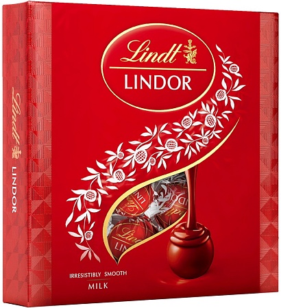 Конфеты LINDT LINDOR Молочный Коробка 125г 
